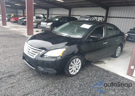 2013 Nissan Sentra Sv from USA, damaged, VIN 3N1AB7AP0DL682196